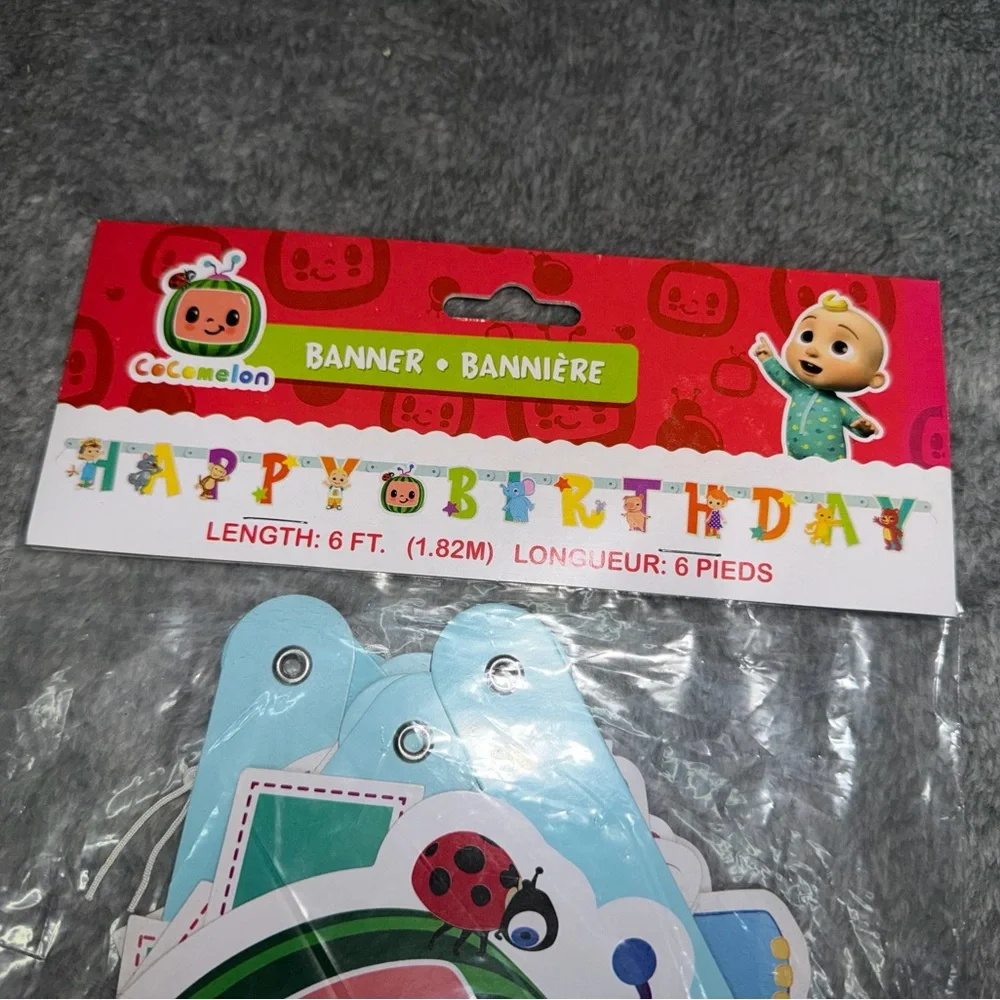 CoComelon HAPPY BIRTHDAY BANNER - 6 Ft Long